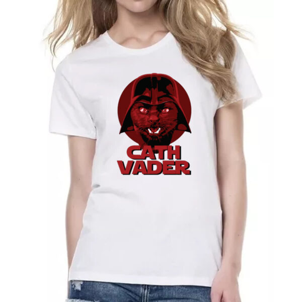 Camiseta Baby Look Cath Vader - Imagem 2