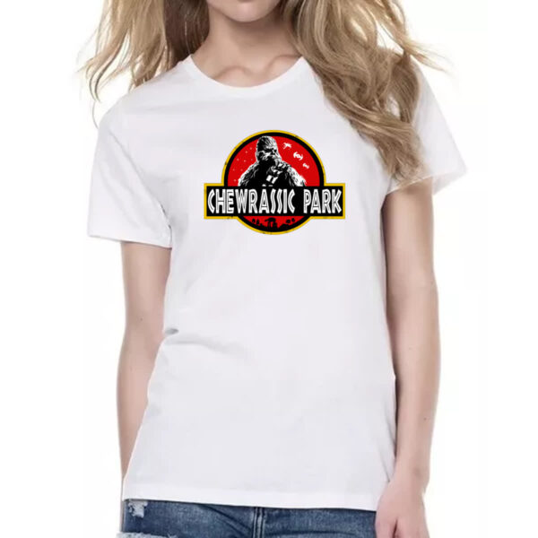 Camiseta Baby Look Chewrassic Park - Imagem 2
