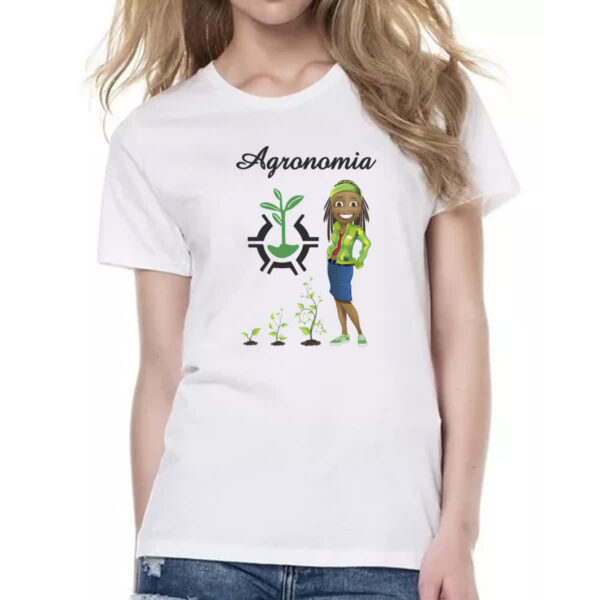 Camiseta Baby Look Agronomia - Imagem 2