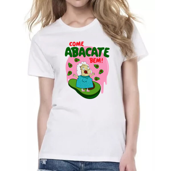 Camiseta Baby Look Come abacate bem - Imagem 2