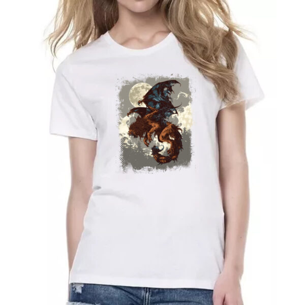 Camiseta Baby Look Criatura Mitologica Manticora 02 - Imagem 2