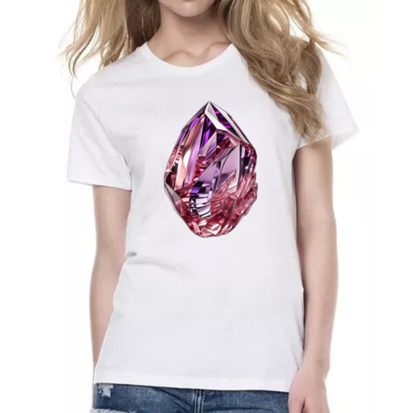 Camiseta Baby Look Cristal de quartzo - Imagem 2