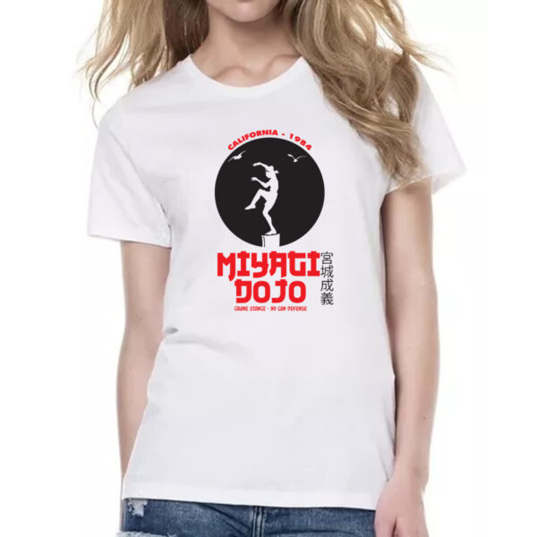 Camiseta Baby Look Daniel Miayagi Dojo - Imagem 2