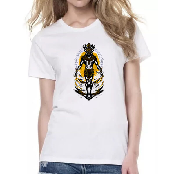 Camiseta Baby Look Deus Mitologia Asteca - Imagem 2