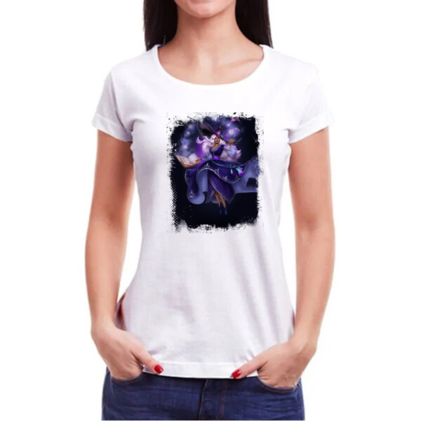 Camiseta Baby Look Empires and Puzzles Heroi Agrafena - Imagem 3