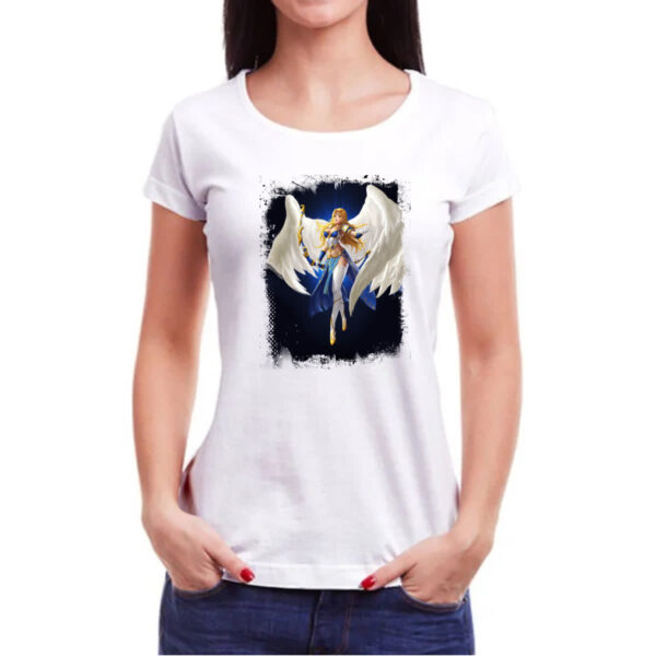 Camiseta Baby Look Empires and Puzzles Heroi Atena - Imagem 3