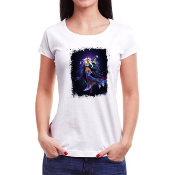 Camiseta Baby Look Empires and Puzzles Heroi Freya - Imagem 3