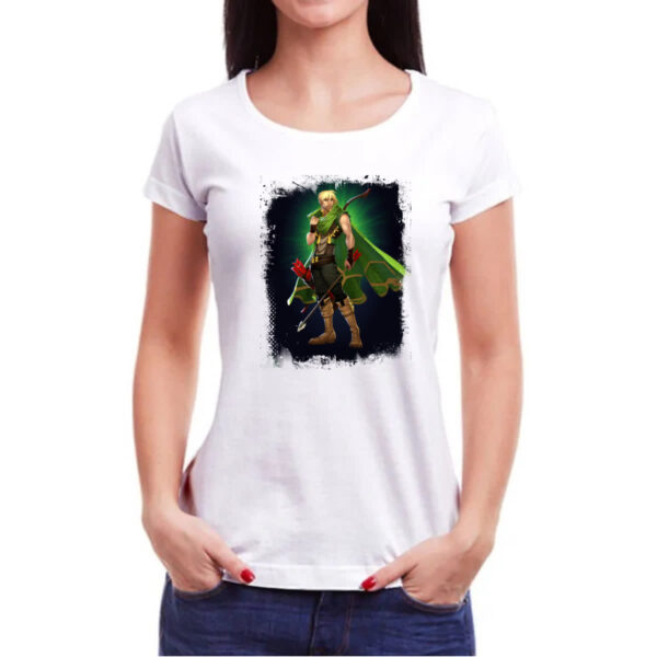 Camiseta Baby Look Empires and Puzzles Heroi Gregorion - Imagem 3