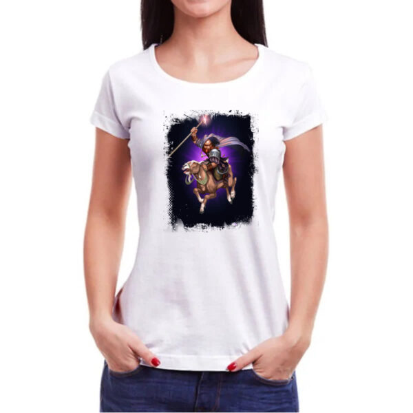 Camiseta Baby Look Empires and Puzzles Heroi Grimble - Imagem 3