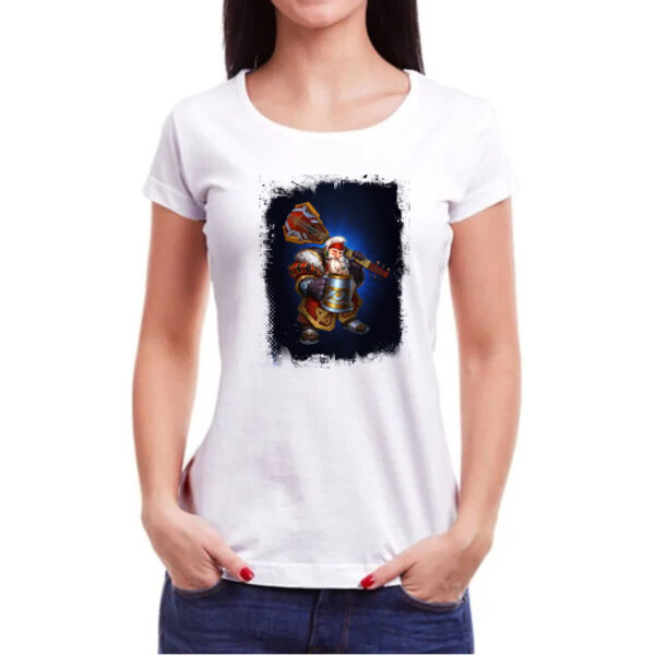 Camiseta Baby Look Empires and Puzzles Heroi Kiril Traje - Imagem 3