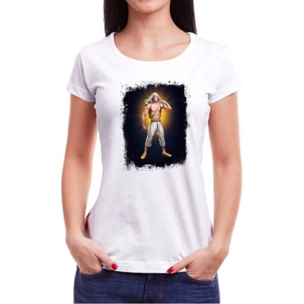 Camiseta Baby Look Empires and Puzzles Heroi Kullervo - Imagem 3