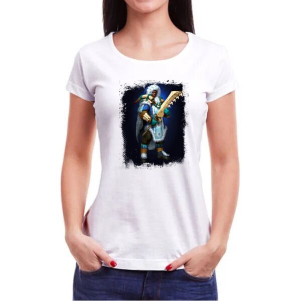 Camiseta Baby Look Empires and Puzzles Heroi Miki - Imagem 3