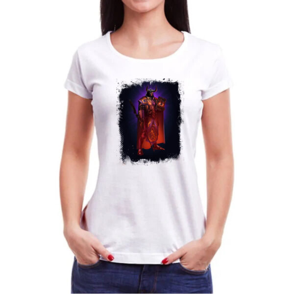 Camiseta Baby Look Empires and Puzzles Heroi Senhor das Trevas - Imagem 3
