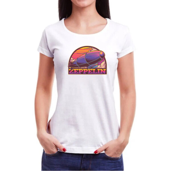 Camiseta Baby Look Zeppelin - Imagem 3