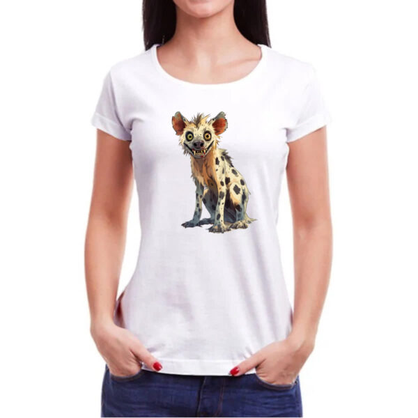Camiseta Baby Look Zumbi Hiena - Imagem 3