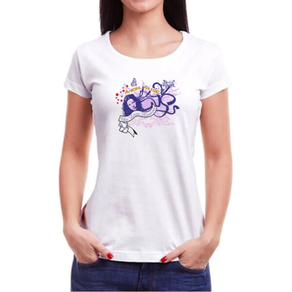 Camiseta Baby Look Angel music - The love hunters - Imagem 3