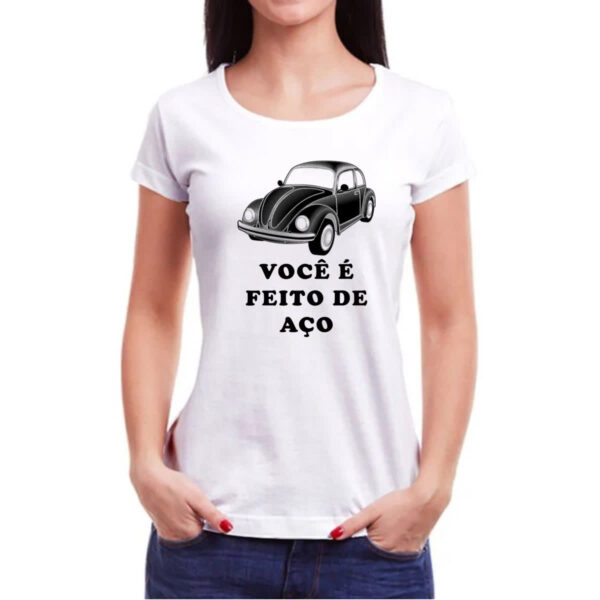 Camiseta Baby Look Fuscao Preto - Imagem 3