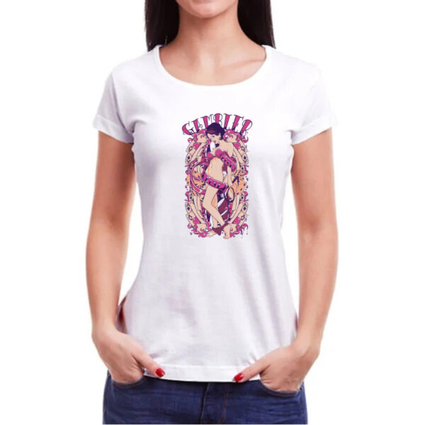 Camiseta Baby Look Gambler Luci Lusi - Imagem 3