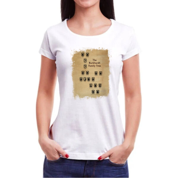 Camiseta Baby Look Grimm Burkhardt Family Tree - Imagem 3