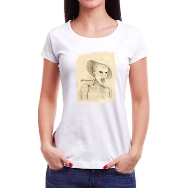 Camiseta Baby Look Grimm Livro Spinnetod - Imagem 3