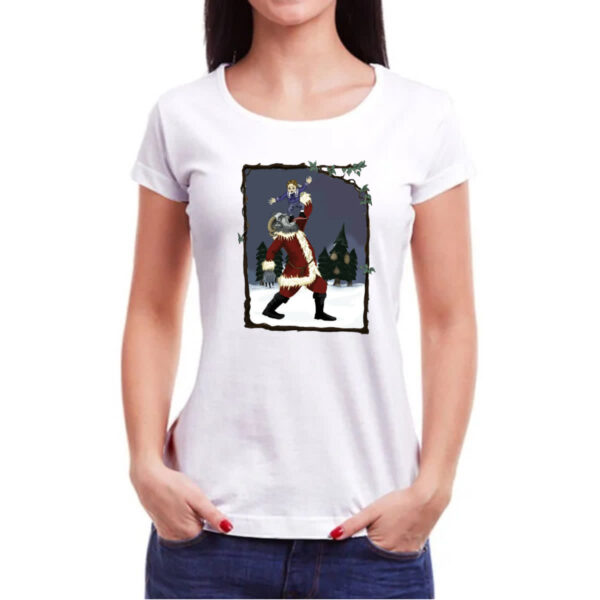 Camiseta Baby Look Grimm Monroe Book Krampus - Imagem 3