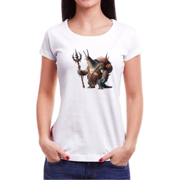Camiseta Baby Look Guerreiro Caramujo - Imagem 3