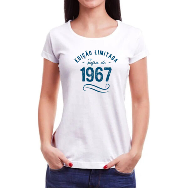 Camiseta Baby Look Ano de safra 1967 - Imagem 3