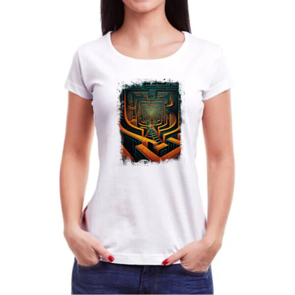 Camiseta Baby Look Labirinto dos sonhos 3 - Imagem 3