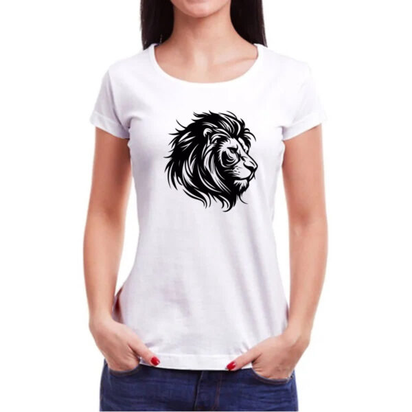 Camiseta Baby Look Leao de Juda Linear - Imagem 3