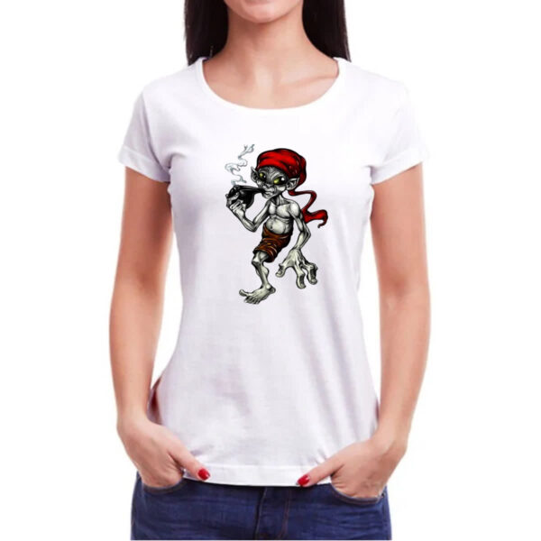 Camiseta Baby Look Lendas Brasil Saci Perere - Imagem 3