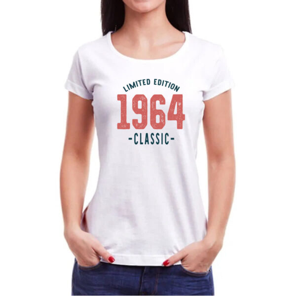 Camiseta Baby Look Limited Edition Classic 1964 - Imagem 3