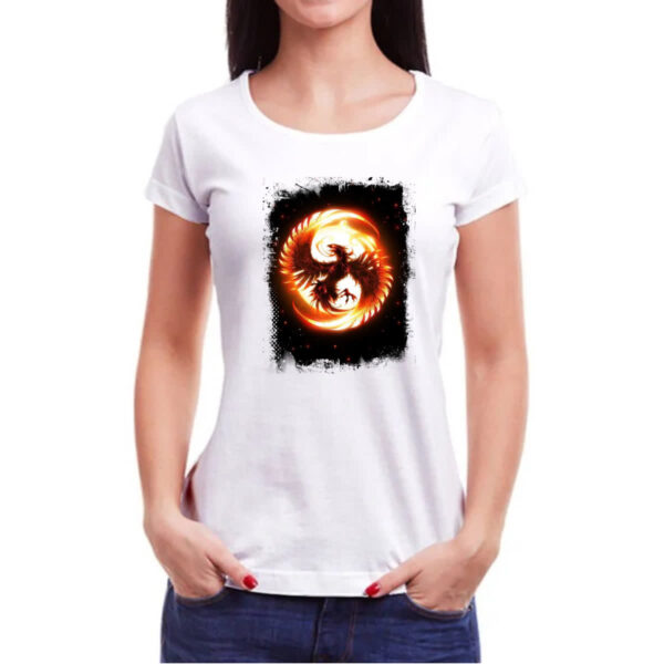 Camiseta Baby Look Mitologia Fenix 04 - Imagem 3