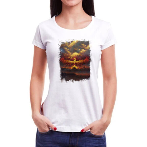 Camiseta Baby Look Mitologia Fenix 08 - Imagem 3