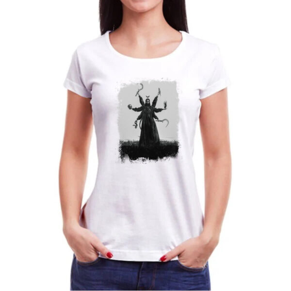 Camiseta Baby Look Mitologia Hindu Deusa Mara - Imagem 3
