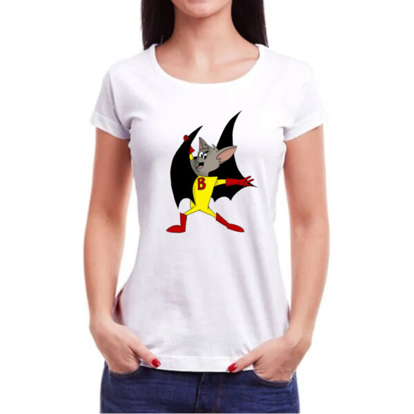 Camiseta Baby Look Nostalgia Batfino - Imagem 3