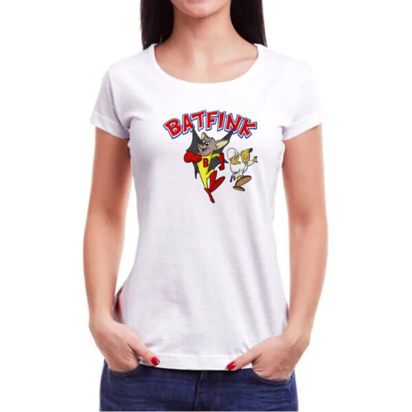 Camiseta Baby Look Nostalgia Batfino e Karate - Imagem 3