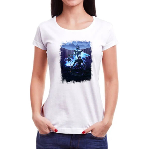 Camiseta Baby Look Necro Lich - Imagem 3