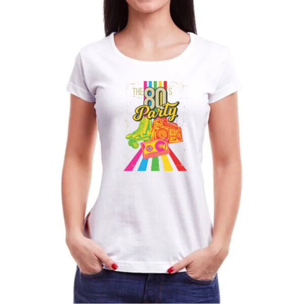 Camiseta Baby Look Anos 80 Raiz - Imagem 3