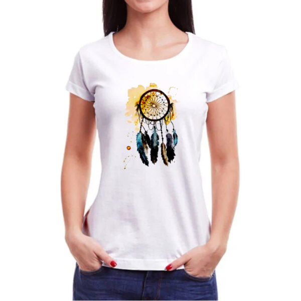Camiseta Baby Look Apanhador de sonhos 05 - Imagem 3