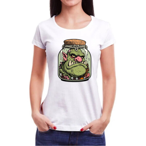 Camiseta Baby Look Ogro em conserva - Imagem 3