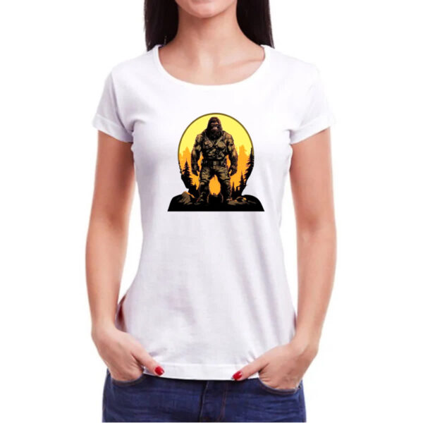 Camiseta Baby Look Pe grande militar - Imagem 3