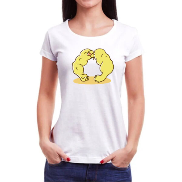 Camiseta Baby Look Pato Maromba Academia - Imagem 3
