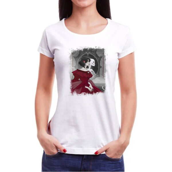 Camiseta Baby Look Reflexo da morte - Imagem 3