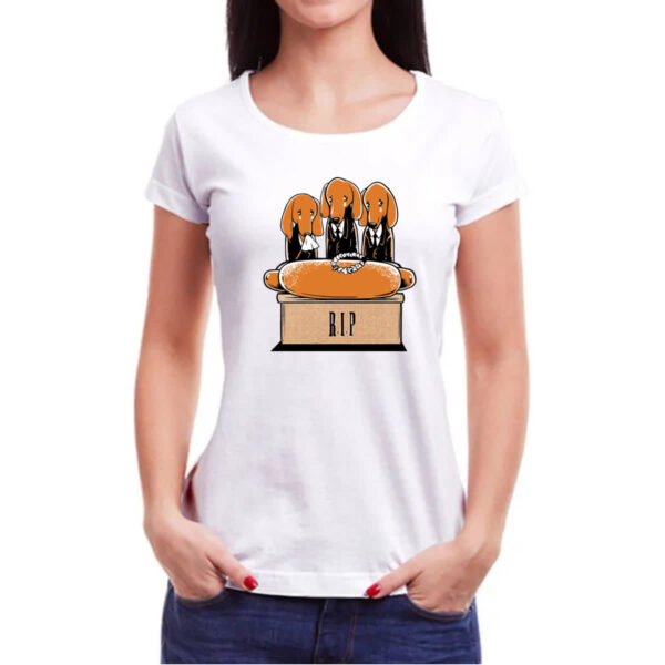 Camiseta Baby Look Rip Hot Dog - Imagem 3