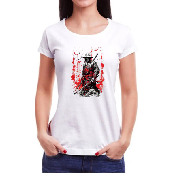 Camiseta Baby Look Ronin comic book style - Imagem 3