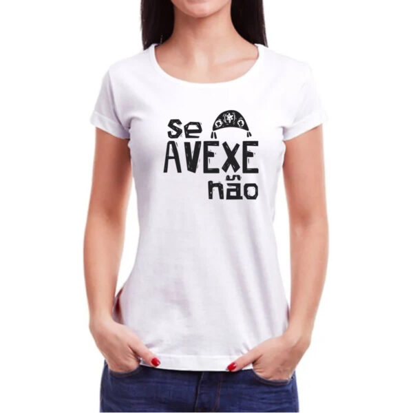 Camiseta Baby Look Se avexe nao - Imagem 3