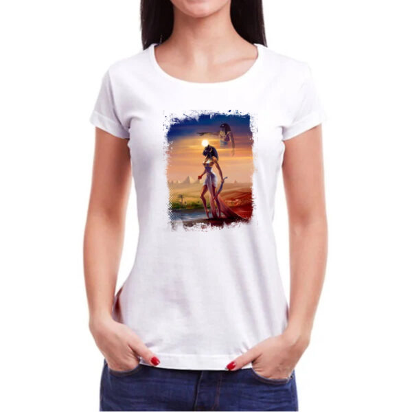 Camiseta Baby Look Sekhmet e Horus - Imagem 3