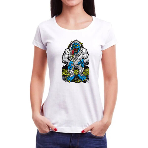 Camiseta Baby Look Snow Yeti - Imagem 3