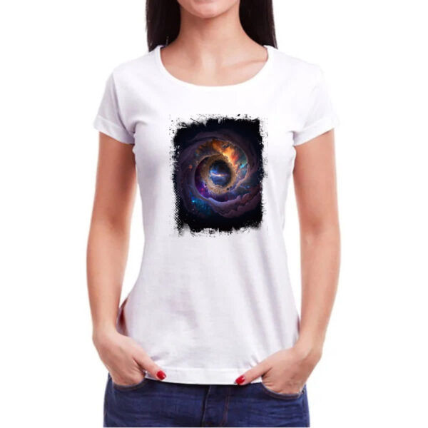 Camiseta Baby Look Big Bang Universo 4 - Imagem 3