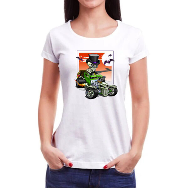Camiseta Baby Look Bone Rod - Imagem 3